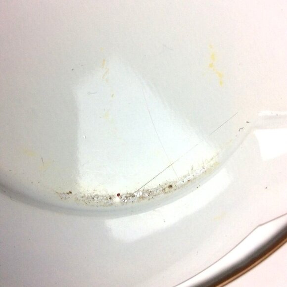 Daher Ware Floral Tin Serving Bowl Brown Orange Made in England 1971 - Picture 5 of 6